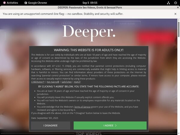 Try Deeper.com Discount