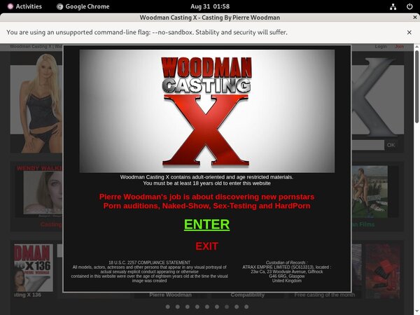 Woodman Casting X Photos