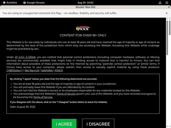 Workin Men XXX Password Bugmenot