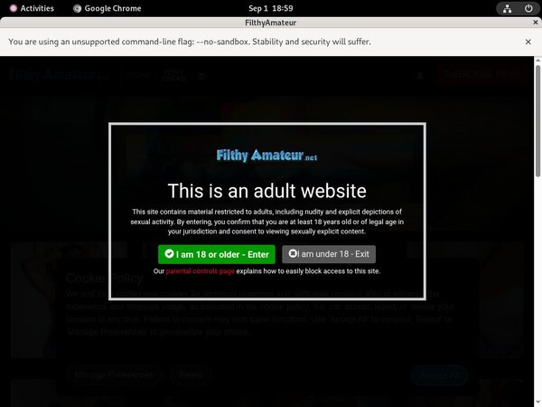 Filthy Amateur Paysite Discounts