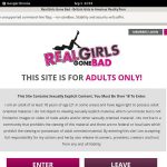 Real Girls Gone Bad No Credit Card